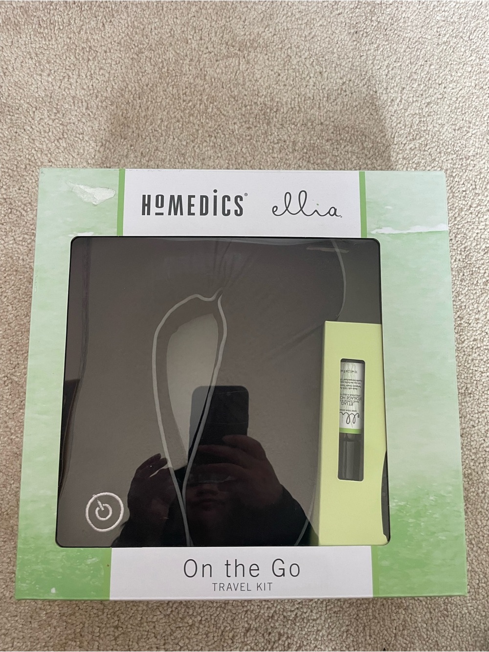 HoMedics Ellia On the Go Travel Kit - Black